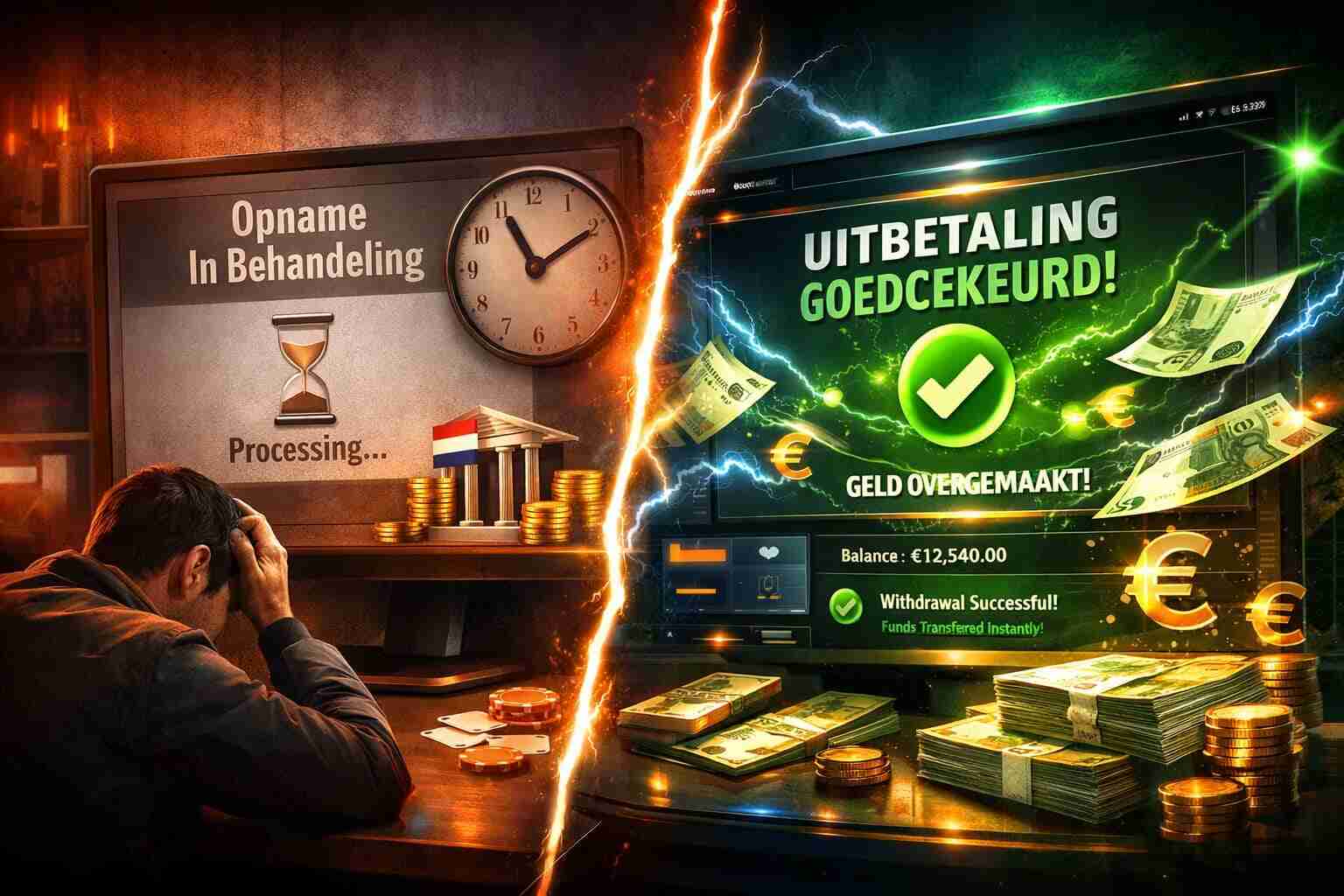 Snelle uitbetalingen casino zonder CRUKS: geldoverdracht binnen 24 uur via e-wallet, bankTransfer en cryptovaluta