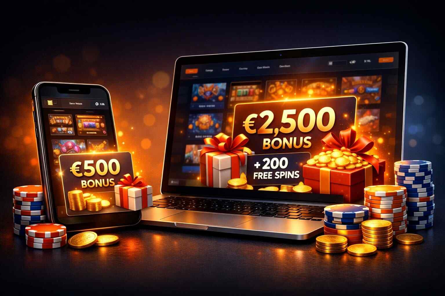 Hogere bonussen casino's zonder CRUKS: vergelijking van welkomstbonussen tot 500% meer dan reguliere aanbieders